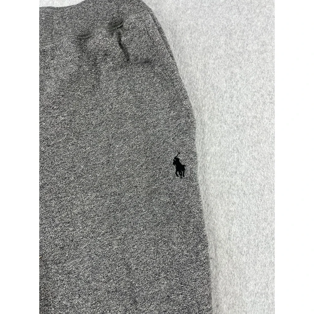 Polo Ralph Lauren Tapered Jogger Pants Mens M Heather Gray Fleece Sweatpants